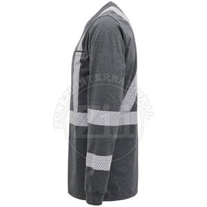 Sweat-shirts de sécurité haute visibilité réfléchissants surdimensionnés de qualité supérieure pour fabricants - Product Image 3