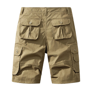 Top Selling Premium Quality Men Shorts Men 100% Cotton Cargo Shorts for Summer Season Custom Logo Breathable Comfortable Shorts - Product Image 5