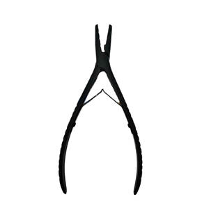 Pince à sertir professionnelle en acier inoxydable pour extensions de cheveux à bandes, outils capillaires pour extensions à bandes, en vente - Product Image 2