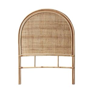 Minimalist Rattan Single Bedhead Customizable Size Arch Bed Head Board <b>for</b> Bed Bedroom Decoration Wholesale Vietnam - Product Image 1