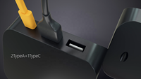 Prise de courant d'extension européenne personnalisée 15A 4 prises de courant prise de bureau détachable prise d'extension PC 16A 2 ports 1 ports