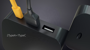 Tùy chỉnh EU mở rộng ổ cắm điện 15A 4 cửa hàng cắm điện có thể tháo rời bàn ổ cắm PC mở rộng ổ cắm 16A 2 cổng 1 cổng - Product Image 6