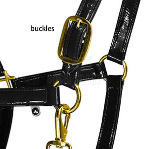 Bridon de cheval de haute qualité en cuir véritable avec rembourrage doux, bridon de saut pour cheval fabriqué au Pakistan - Product Image 4