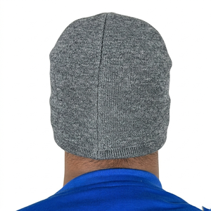 Bonnet classique très populaire, dernier design, léger, doux, chaud, pour usage extérieur et décontracté, bonnet jacquard extensible pour homme - Product Image 6