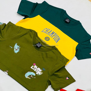 Lote de Camisetas de Algodón para Hombre de Marca Popular, Alta Calidad, Tallas S-3XL, Estilos y Colores Variados, Diseño de Moda, Excedentes de Producción - Product Image 6