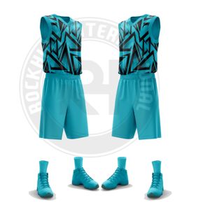 Uniforme de basket-ball de style professionnel, conçu en tissu polyester, léger, confortable et fiable pour les équipes de compétition - Product Image 6