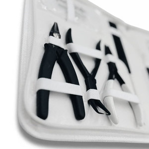 Heavy Duty Hair Extension Plier <b>Kit</b> for Micro Ring <b>Bead</b> Application Removal and Styling Tool Set - Product Image 2