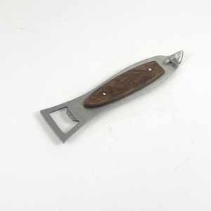 Classic Wooden Inlay Matal Bottle Opener Features Durable Frame Dual Purpose Can Piercer Vintage Bottle Cap Lifter <b>Bar</b> <b>Tool</b> - Product Image 3