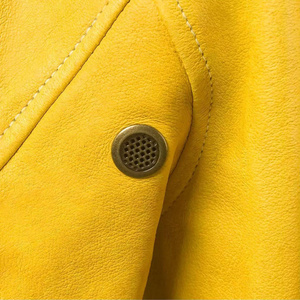 เสื้อแจ็คเก็ตหนังวัวแท้คุณภาพสูงสำหรับงานอุตสาหกรรม ป้องกันการเสียดสี ทนทาน เหมาะสำหรับงานก่อสร้างและงานเชื่อม - Product Image 5