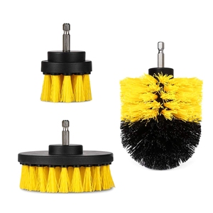 3 pezzi Set di spazzole per la pulizia di pulizia per auto tappeto mattonelle parete vasca pulizia esclusiva spazzola combinata - Product Image 6