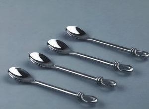 Ensemble de 4 cuillères à nœud torsadé pour la cuisine à domicile - Product Image 6
