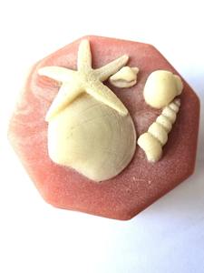 Boîte à bijoux en résine florale artisanale de luxe, organiseur décoratif pour bibelots, petite boîte à bijoux personnalisée en résine, cadeau - Product Image 6