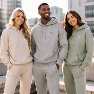 Conjunto de Sudadera con Capucha y Pantalones Deportivos Unisex Transpirables y Ecológicos para Invierno al por Mayor |   Chándal Personalizado OEM para Pedidos al por Mayor Directo de Fábrica - Product Image 6