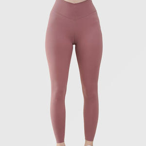 Super Soft Lightweight nude feeling Fitness High Waisted gym <b>yoga</b> <b>Leggings</b> For Women - Product Image 3