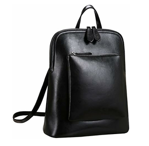 Mochila Unisex de Moda, de Cuero Genuino, Impermeable, Transpirable, Estilo Inglés, de Gran Capacidad, para Deportes, Estudiantes Universitarios, Multiusos - Product Image 3