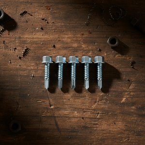 Hex Head Self-Drilling Screws Class 8 Carbon Steel Zinc/Galvanized/Phosphate Inch/Metric Roofing Structural Customizable OEM - Product Image 1