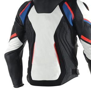 Chaqueta de Motociclista de Cuero de Lujo para Hombre, Chaqueta de Motociclista Premium, Ropa Protectora de Carreras Personalizada, Fábrica OEM - Product Image 6