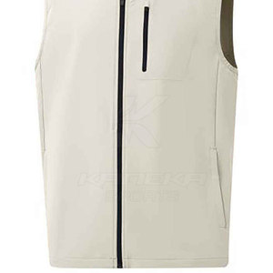 Gilet softshell d'hiver, vêtement d'extérieur décontracté, respirant, avec tissu doux et col montant - Product Image 3