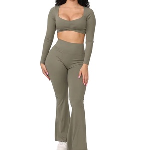 กางเกงยกกระชับก้นสำหรับผู้หญิงกางเกงโยคะฟิตเนสยิมสำหรับกลางแจ้ง - Product Image 1