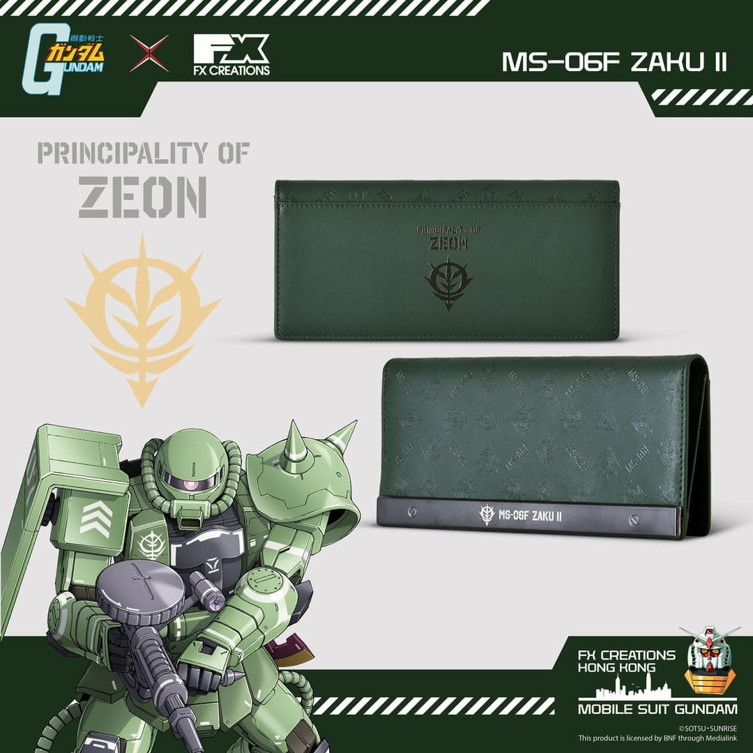 In Stock Top Quality Manga Mecha Genuine Leather Wallet