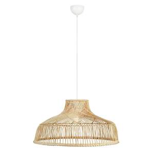 Abat-jour tissé naturel en rotin, best-seller, luminaire suspendu rustique fait main pour la maison et l'hôtellerie, vente en gros Vietnam - Product Image 1