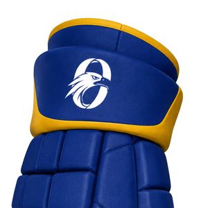 Gants de hockey sur glace personnalisés couleur or unisexe professionnels de protection antidérapants avec sangle de poignet réglable respirants et légers - Product Image 4
