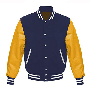 Factory Direct Price Wool Varsity Jacket for <b>Men</b> Custom Hooded Cartoon Patchwork Streetwear Jackets Suppliers - Product Image 2