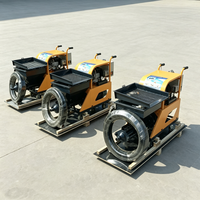 Machines automatiques de pulvérisation de mortier avec mélangeur et fonction de mélange rapide pour les travaux de revêtement en ciment