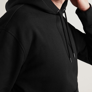 Vente en gros de tissu jersey 100% coton 240g, impression de logo personnalisé, broderie, respirant, écologique, sweats à capuche pour hommes et femmes, thermiques - Product Image 4