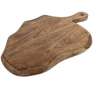 Planche à découper en bois de forme ronde de qualité supérieure pour servir la pizza, idéale pour hacher et couper, provenant d'un exportateur indien - Product Image 2