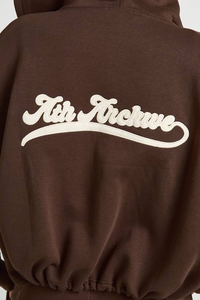 Fashionable <b>Women</b> <b>Fleece</b> Solid Hooded Winter Sweatshirts Long Sleeve Drawstring Pockets Loose Zipper Front <b>Black</b> Hoodie - Product Image 6