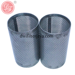 Tubo de Acero Inoxidable con Orificios Redondos, Malla Filtrante Perforada, Cilindro Metálico - Product Image 3