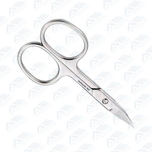 Ciseaux à cuticules en acier inoxydable de qualité supérieure, pointe extra fine, durables et précis, outil de soin pour femmes et hommes - Product Image 2