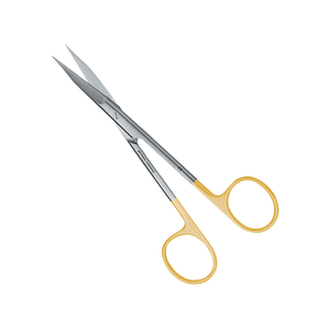 Ciseaux chirurgicaux de précision Goldman Fox Perma Sharp en vente flash pour les procédures dentaires et médicales - Product Image 3
