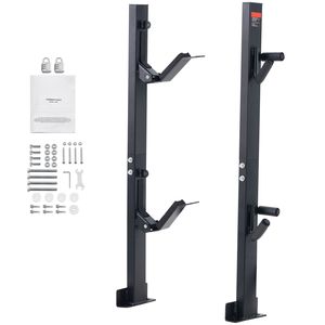 Supporti per attrezzi da giardino: Porta-decespugliatori e attrezzi per diserbo a 2 posti con blocco e montaggio in lega di zinco - Product Image 1
