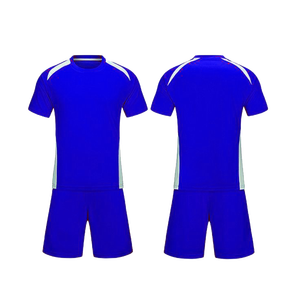 Maillot de football pour hommes de haute qualité, ensemble de vêtements de sport personnalisés en tissu polyester/coton, logo et noms d'équipe personnalisés - Product Image 1