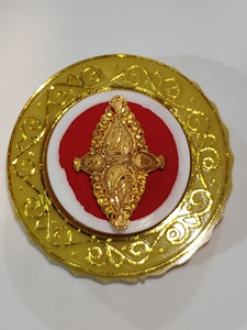 22k Solid Gold <b>Ring</b> For Men/Women Authentic Handcrafted Ethnic <b>Indian</b> Jewelry Genuine Fancy Party Bridal Wear Statement Piece - Product Image 4