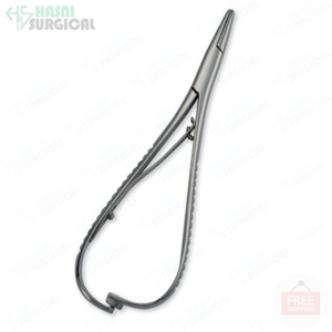 Portaagujas Mathieu TC de Acero Inoxidable de Alta Calidad de 14 cm, Herramienta Médica Quirúrgica con Certificación CE Clase I, Grado A+, Venta al Por Mayor - Product Image 3