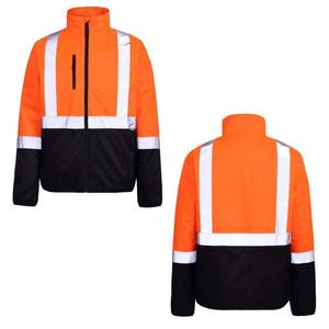 Outdoor Waterproof Reflective High Visibility Reflective Safety Work Jacket for Men Women Winter Construction <b>Road</b> Traffi - Product Image 1