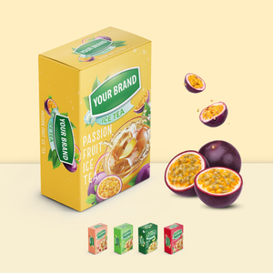 Vietnamese Supplier Passion Fruit <b>Ice</b> Tea No Additives Fruit Tea Duplex Paper Box Tea Box Packaging - Product Image 1