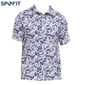 Camisetas Polo para Hombre de Tallas Grandes al por Mayor OEM, Impresión por Sublimación Personalizada, Ropa Deportiva Elegante para Golf, Absorbe la Humedad, Diseño Personalizado - Product Image 1