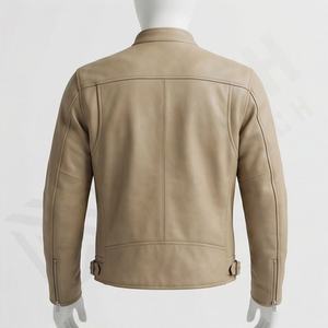 Veste de moto en cuir véritable pour homme de qualité supérieure, nouvelle arrivée, vestes de moto d'hiver, protections amovibles, personnalisables - Product Image 2