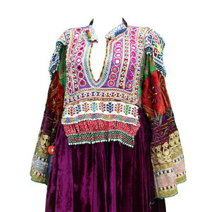 Robe afghane traditionnelle pour femmes, robe longue maxi faite à la main, tenue ethnique tendance pour mariage, fête, festival - Product Image 2