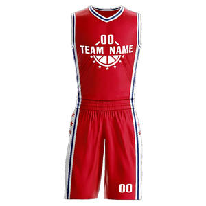 Ensemble de shorts de basketball imprimés réversibles en polyester respirant à double couche en maille, anti-humidité, pour adultes, en gros, OEM, faible MOQ - Product Image 1