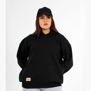 Sudadera con Capucha Extra Grande para Mujer, con Logotipo Personalizado, Transpirable, Gruesa, para Invierno - Product Image 1