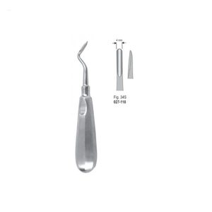 เครื่องมือถอนรากฟันแบบผ่าตัด Seldin รุ่น Fig.34S |   เครื่องมือถอนฟันสแตนเลส |   ได้รับการรับรองมาตรฐาน CE - Product Image 1