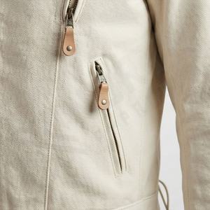 Chaqueta de cuero para motocicleta NAI-0498B, abrigo de motociclista a la moda, ropa exterior, equipo de protección para motociclismo, color personalizado. - Product Image 5