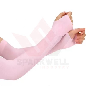 Unisex Cycling <b>Arm</b> <b>Sleeves</b> Blue Digital Camo Print Anti-UV <b>Protection</b> Outdoor Sports Wear - Product Image 6
