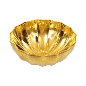 Soporte de latón para cuencos de Puja, Chandan, Kunkuma y cúrcuma, con diseño de paraguas, multiusos, para decoración del hogar o templo. - Product Image 4