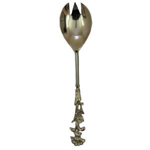 Fourchette en acier inoxydable au design floral de qualité supérieure vaisselle de salle à manger élégante et moderne nouvelle Offre Spéciale de lancement pour les fêtes - Product Image 1